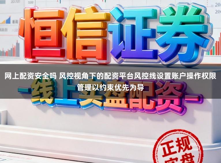 网上配资安全吗 风控视角下的配资平台风控线设置账户操作权限管理以约束优先为导